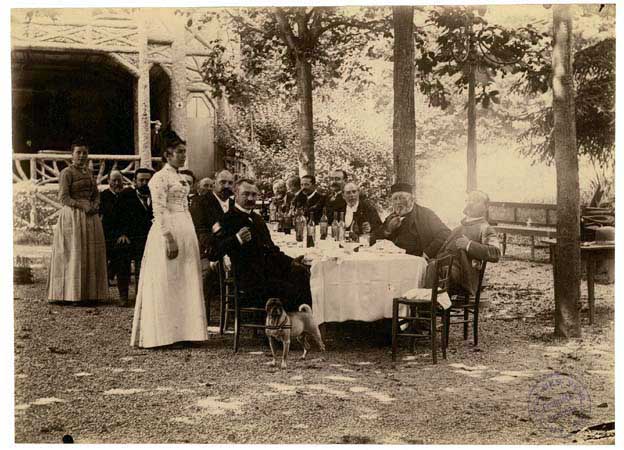 Le repas de la Commission (Archives départementales des Yvelines) aucune