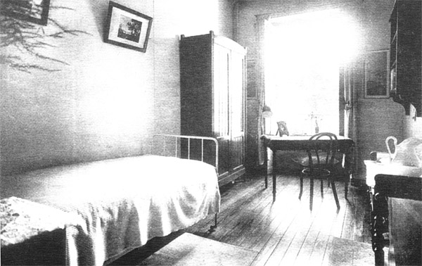 Une chambre de pensionnaire