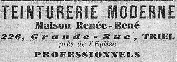 Réclame extraite du Journal de Poissy du 28 mai 1931 ID322-03 Taveau-Guillon - journal poissy 28 mai 1931