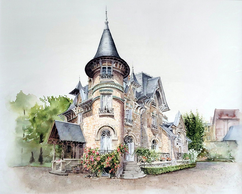 Le Castelet ID355 03 Dessin Castelet