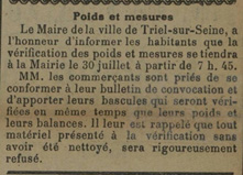Journal de Poissy du 28 juillet 1927 ID568 04